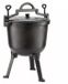 Kinghoff 2231 - bouilloire émaillée - Fonte - 4 litres - Noir