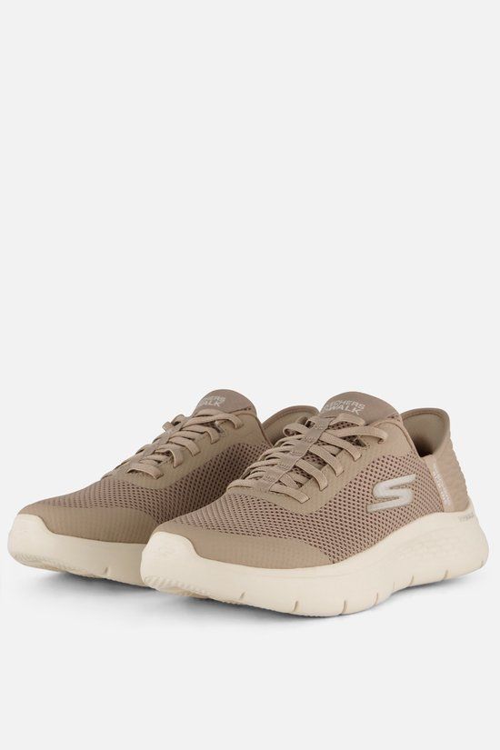 Skechers Go Walk Flex - Grand Entry - Dames Instappers - Taupe