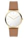 LIEBESKIND Berlin Montre à quartz ronde en acier inoxydable pour femme
