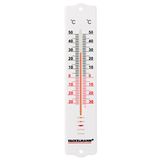 Fackelmann Tecno thermometer 21 cm van kunststof/PP, wit/meerkleurig, 22,7 x 10 x 1,3 cm
