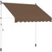 Maison Exclusive - Pare-soleil manuel, taupe, 150 cm