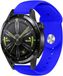Strap-it 46mm sportband - Blauw - Geschikt voor Huawei Watch GT 3 - 46mm