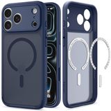 Spigen Ultra Hybrid (MagFit) mobiele telefoon behuizing 16 cm (6.3") hoes donkerblauw