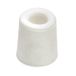 Merkloos / Sans marque Deurstopper Stoot rubber - 2x stuks - wit - rubber - 3 x 3 cm - deurbuffer blokje
