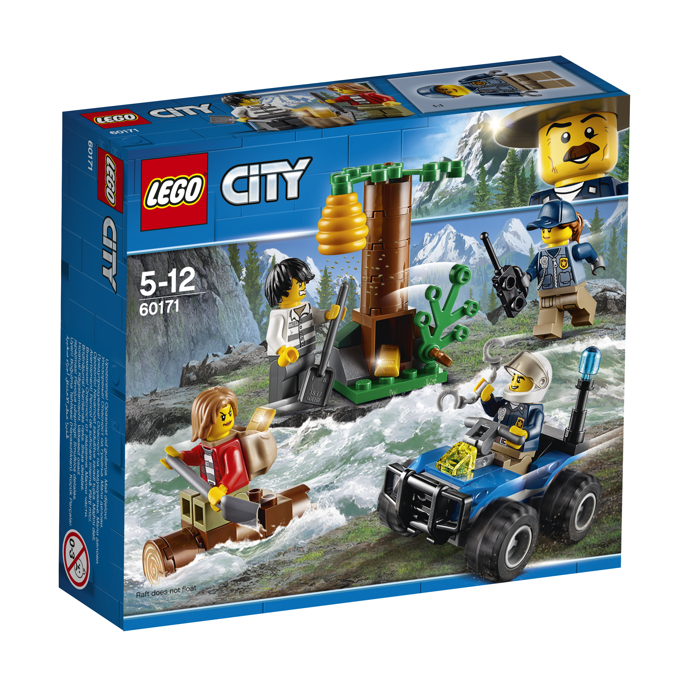 lego City bergachtervolging 60171