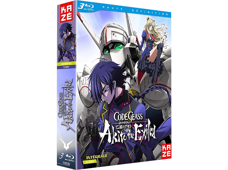 Manga code geass: akito 5 - blu-ray