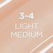 L'Oréal True Match Nude Getint Serum 3-4 Light Medium - 3 x 30 ml - Voordeelverpakking