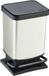 Rotho Paso pedaalemmer - prullenbak 20L - BPA vrij - wit metallic