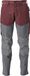 Mascot Customized Broek met kniezakken 22379-311 - bordeaux/steengrijs - C56 - 76