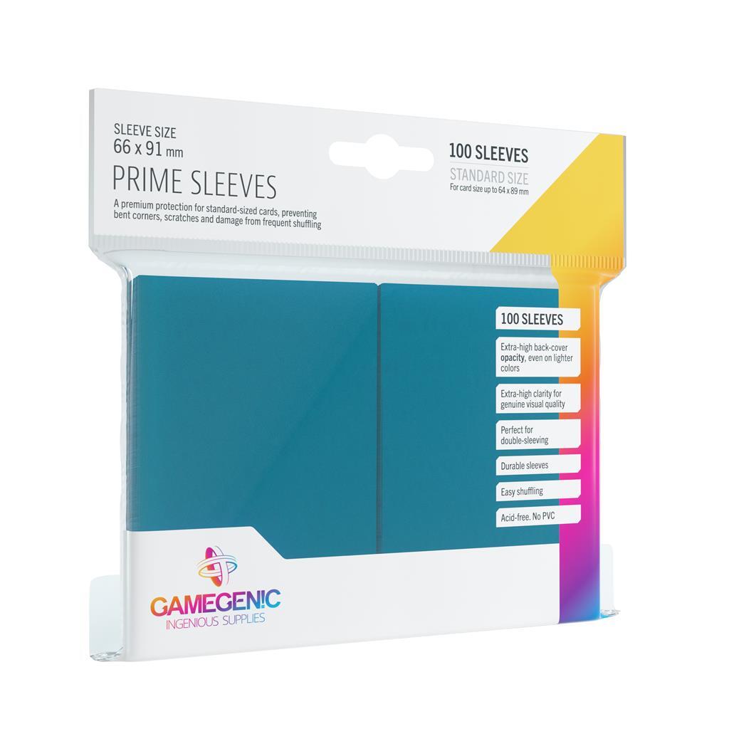 GameGenic Prime Sleeves 66x91mm Blauw (100 stuks)