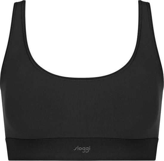 sloggi EVER Ease Top Dames Beha - Zwart - Maat L