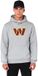 New Era Washington Commanders NFL Team Logo Hoody Grijs Trui met Capuchon - L