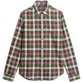 Superdry - Vintage geruit overhemd van biologisch katoen - Heren - Lange mouwen shirts