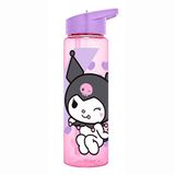 Kids Licensing Kunststof fles, 600 ml, Kuromi, Sanrio