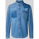 Levi's® Regular fit jeansoverhemd met borstzakken en labeldetail