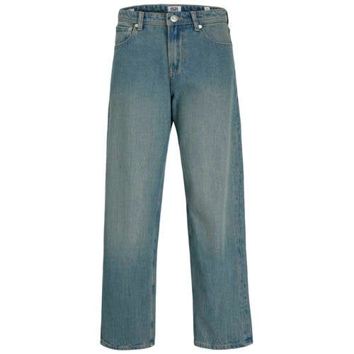 JACK & JONES JUNIOR JJIALEX baggy jeans Blauw Jongens Katoen Effen - maat 170