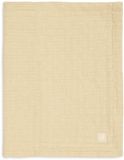 Jollein Jacquard Babydeken, Vanilla, 75x100 Cm, 100% Katoen, Gots-Gecertificeerd