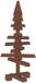 vidaXL Arbre de Noël KOTKA 60 cm Bois de Pin Massif