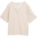 Tom Tailor T-shirt met gestructureerde kraag dames