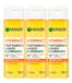 Garnier SkinActive Traitement liquide pour une peau uniforme, lisse et éclatante à la vitamine C, adapté aux peaux sensibles, formule végétalienne, 3 flacons de 120 ml