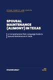 Spousal Texas Spousal Maintenance (Alimony) Guide