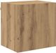 vidaXL TV-wandkast 40,5x30x40cm Artisan Eiken Hout