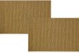 G. Wurm Luxe Sets de table Louvre - 2x - brons - kunststof - 45 x 30 cm - Sets de table