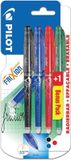 Pilot Roller Frixion Point, blister met 4 stuks (3 + 1 GRATIS)