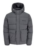 JACK & JONES Manteau d'hiver 'JORNORREBRO' gris foncé