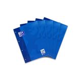 Oxford Schoolblok A4 gelinieerd, liniatuur 27, 100 pagina's, gelijmd, 5 stuks