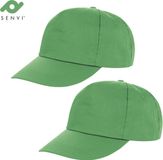 Result Senvi 5-Panel Fashion Cap Appel Groen Unisex Polyester One Size