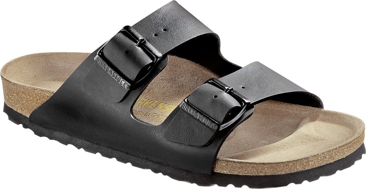 Birkenstock Arizona Smal Dames Slippers - Black - 4013871059875