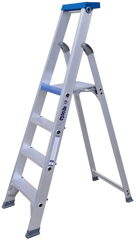 ASC Valkenpower Aluminium bordestrap 4 treden