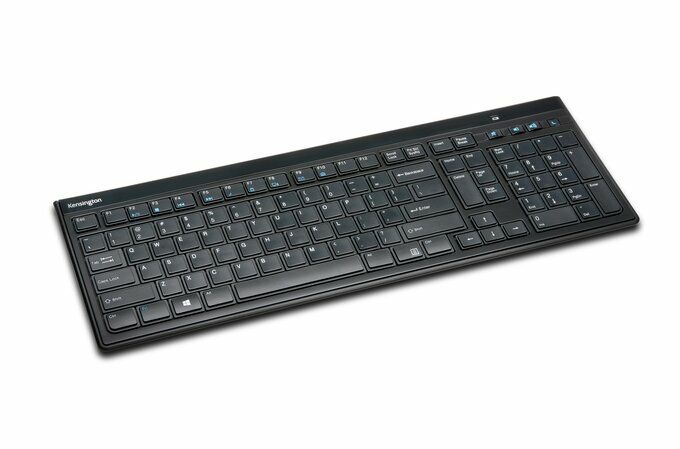 Kensington Draadloos Advance Fit™ Slim Toetsenbord AZERTY Zwart
