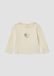 s.Oliver T-shirt Enfants Unisexe Beige Clair Coton Manches Courtes Extra Court Ajusté 68