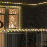vidaXL - Touwlicht - met - 240 - LED - Multikleur - 10 - m - PVC