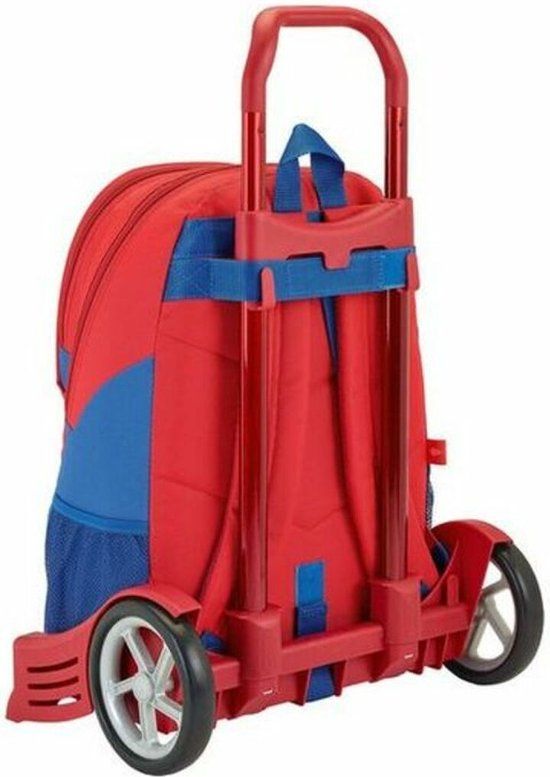 Schoolrugzak met Wielen Evolution Real Sporting de Gijón - Rood - 16 l