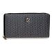 Pepe Jeans Megan Portemonnee met kaartenvak, zwart, 19,5 x 10 x 2 cm