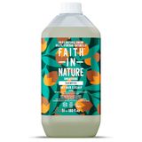Faith in Nature Jojoba Natuurlijke shampoo, gladmakend, veganistisch en dierproefvrij, SLS en parabenen, normaal of droog haar, navulbare fles van 5 l