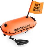Buddyswim Boei Met Vlag 28l Oranje
