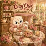 Cozy Owl Valentine's Tea Cozy Valentine's Coloring Book for Adults & Teens