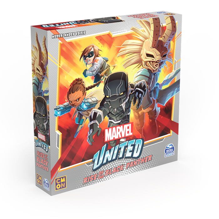 Happy Meeple Games Marvel United NL - Rise of the Black Panther uitbreiding