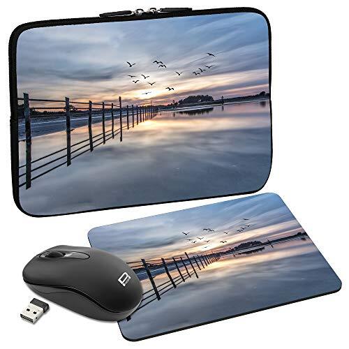 Pedea Design Tablet-tas 10,1" 10,1 inch + Maus und Mauspad coastline