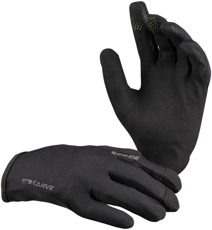 IXS Carve fietshandschoenen zwart - 7613017970384