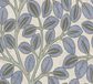 A.S. Création Vliesbehang Bladeren Retro Blauw Grijs Groen Nordic Feeling