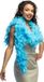 Boland Verenboa 50 g turquoise Blauw - Volwassenen - Unisex - Showgirl - Glitter and Glamour