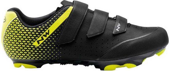 NORTHWAVE Origin 2 Heren MTB- Schoenen - Black / Yellow Fluo - EU 42
