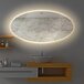 Gliss Design Badkamerspiegel Ovaal | LED Verlichting | 90x140 cm