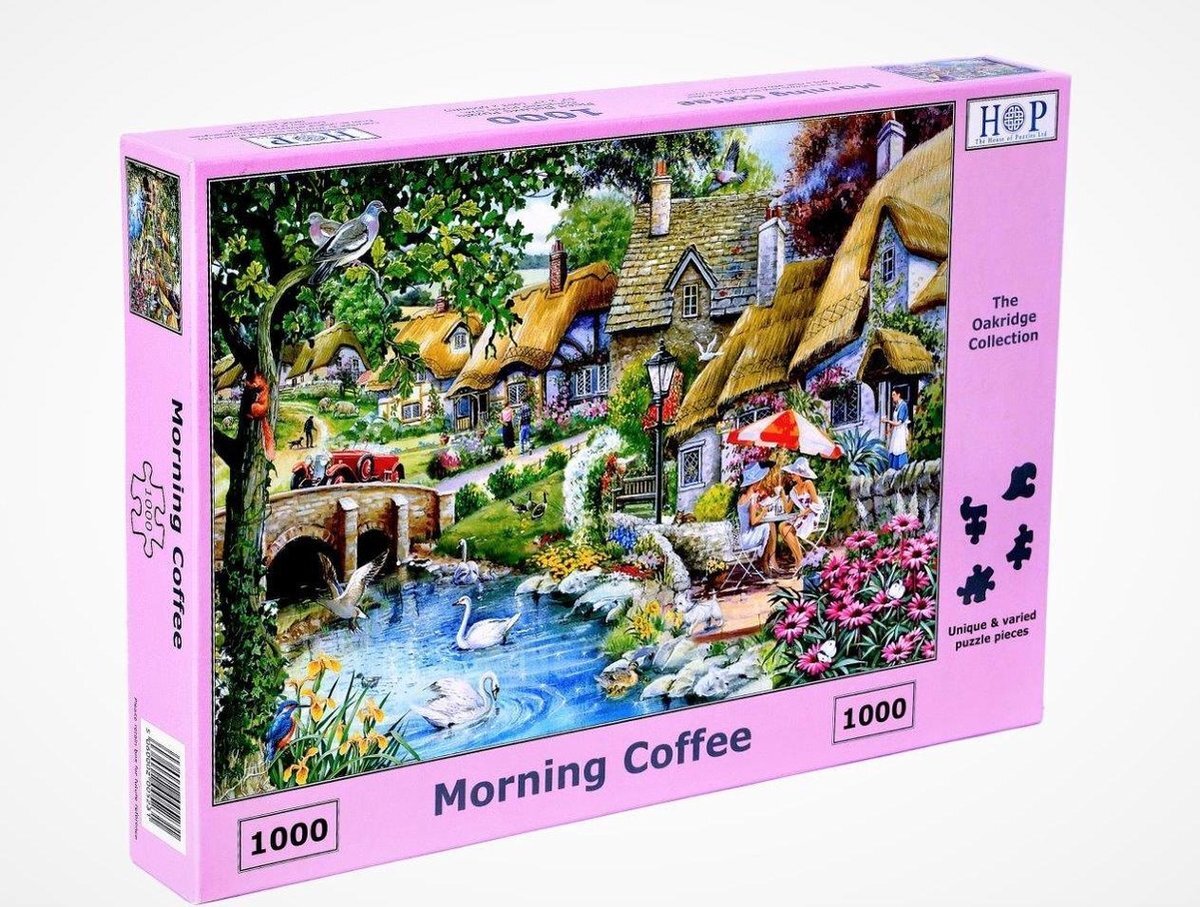 House Of Puzzles Morning Coffee Puzzel 1000 Stukjes