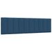 VidaXL Hoofdbordkussen "Hanko" 180 cm Stof Blauw